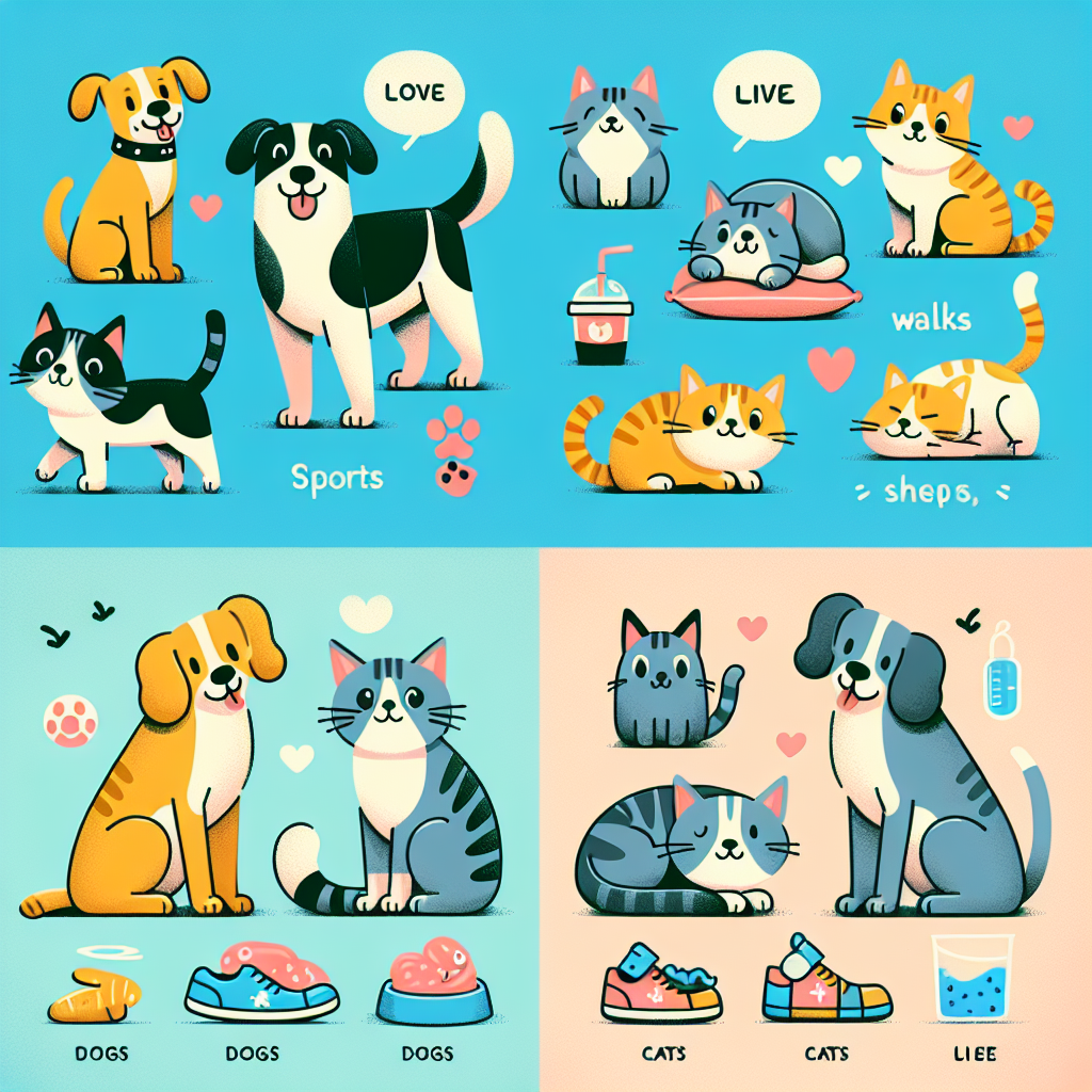 Koerad ja kassid: koduloomad sarnased, kuid erinevad